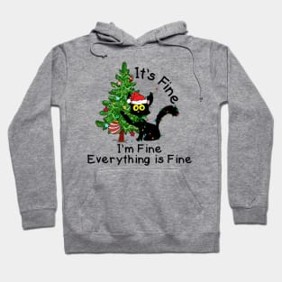 Funny Black Cat Hoodie